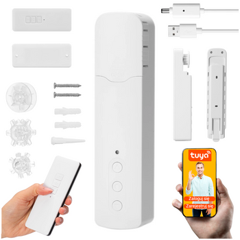 Silniczek łańcuszkowy do rolet/żaluzji Tuya ZigBee - RSH-MC11-BAT