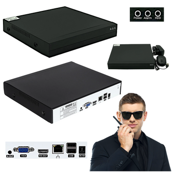 Rejestrator NVR - ONVIF 809 - 9 kanałów