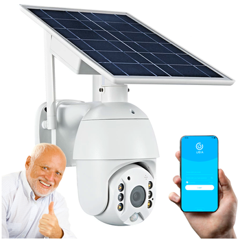 Kamera obrotowa solarna Full HD Sim 4G - UBOX - S10