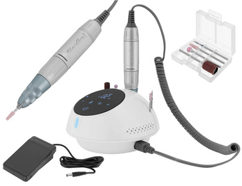 Frezarka do paznokci - Manicure Pedicure - NAILON JMD-207 35W - Zestaw frezów